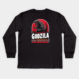 Godzilla Kids Long Sleeve T-Shirt